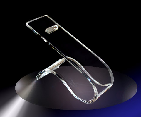 Νέο στρογγυλό σαφές ακρυλικό παπουτσιών επίδειξης κιβωτίων κιβώτιο επίδειξης παπουτσιών του /Customized ακρυλικό